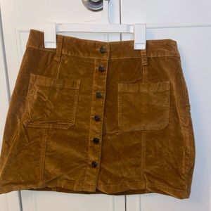 corduroy skirt